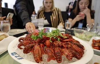 Chinese crayfish cuisine makes debut at UN cafeteria
