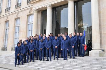 French soccer team awarded with Legion of Honour