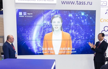 China's Xinhua News Agency, TASS Russian News Agency jointly launch 1st Russian-speaking AI news anchor