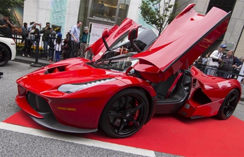 2019 Yorkville Exotic Car Show held in Toronto