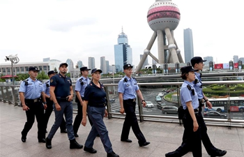 Chinese, Italian police conduct joint patrol in Shanghai, Guangzhou