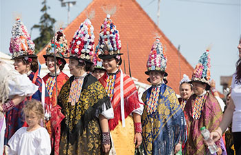 53rd Dakovacki vezovi festival marked in Dakovo, Croatia