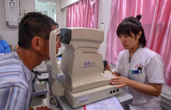 Eye hospital built on train planned to provide free treatment to poor patients in China's Jilin