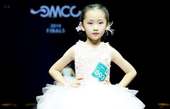 Children take part in model final contest in SW China's Chongqing
