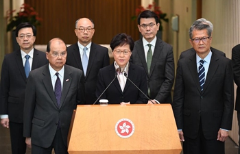 Extremely violent incidents pushing Hong Kong to very dangerous situation: Carrie Lam
