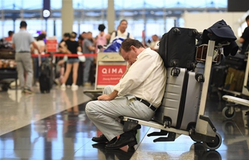 Hong Kong cancels most of outbound flights as protesters disrupt airport