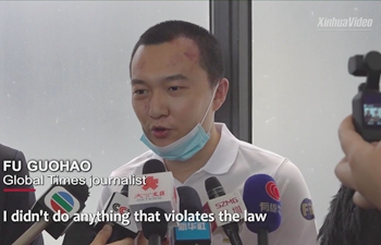 Hong Kong radical protesters beat up mainland journalist
