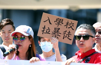 Parents voice opposition to violence, call for campus safety in Hong Kong