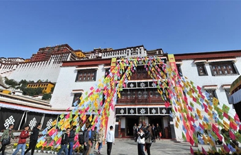 Exhibition featuring Tibetan cultural relics held at Potala Palace in Lhasa