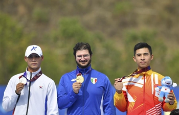 In pics: men's individual of archery at Military World Games