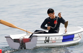 In pics: men's individual seamanship race of naval pentathlon at Military World Games
