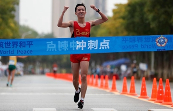 In pics: men's and women's 20km race walk at 7th CISM Military World Games