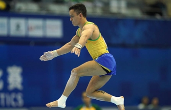 7th CISM Military World Games: floor exercises of artistic gymnastics