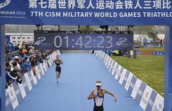 Military World Games: men's and women's individual final of triathlon