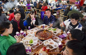 Hot pot festival held in SW China's Chongqing