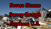 Severe Storms Sweep through Southern U.S.