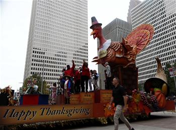 Thanksgiving Day parade held in Houston, Texas