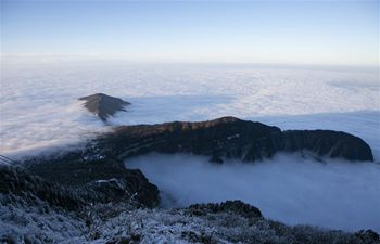 Scenery of Mount Emei in SW China's Sichuan