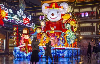 Yuyuan Spring Lantern Festival kicks off in Shanghai