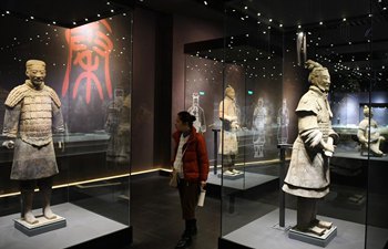 Culture and art exhibition held at Shaanxi History Museum in Xi'an