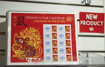 UN Postal Administration issues stamp sheet for Chinese Lunar New Year