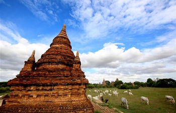 Scenery of cities in Myanmar