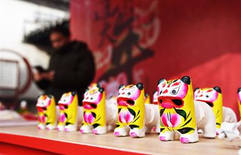 Spring Festival market themed on intangible cultural heritages held in Jinan