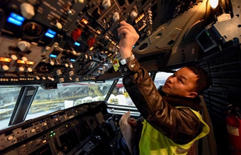 Mechanical engineers offer maintenance service to airplanes to ensure flight safety