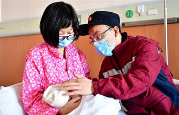 Medical staff bid farewell to family to aid novel coronavirus control efforts in Hubei