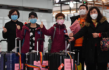 11th batch of medical team from Tianjin leaves for Hubei