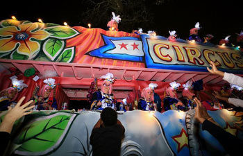 In pics: Krewe of Nyx parade in New Orleans of Louisiana, U.S.