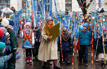 Maslenitsa celebration held in Moscow to mark beginning of spring