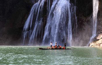 Scenery of Jiulong Waterfalls in Yunnan
