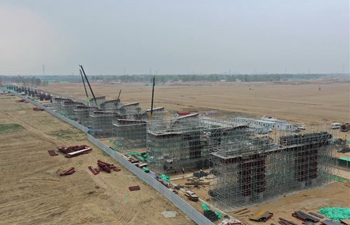 Beijing-Xiongan expressway under construction
