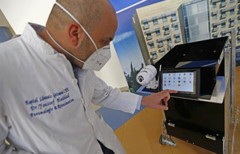Lebanese experts make robots to facilitate COVID-19 testing