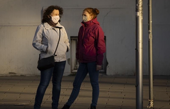 People enjoy spring weather amid COVID-19 outbreak in Poland