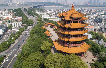 Yellow Crane Tower in Wuhan reopens to public