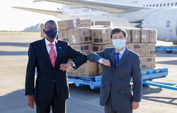 China donates medical supplies to help Botswana fight COVID-19