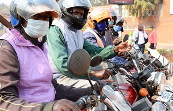 Commercial motorcycle riders resume operations in Kampala, Uganda