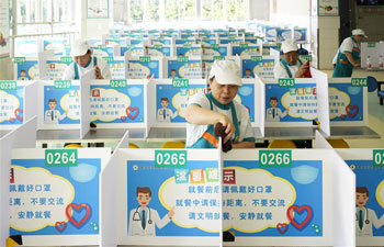 School in Chongqing prepares for new semester
