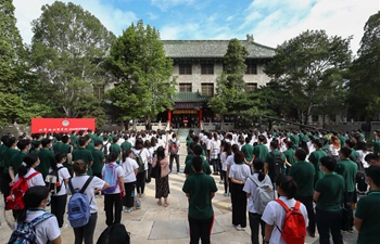 Students of Peking Union Medical College greet new semester