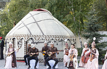 Komuz Day celebrated in Bishkek, Kyrgyzstan