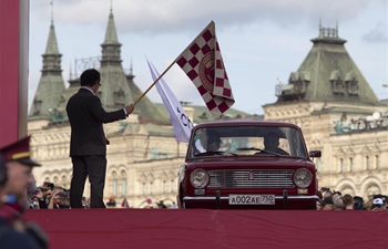 In pics: Lada cars rally in Moscow, Russia