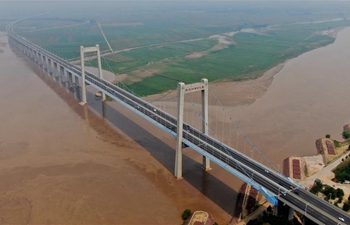 Yellow River bridges in central China's Henan