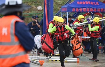 Special rescue skills competition kicks off in Fuzhou