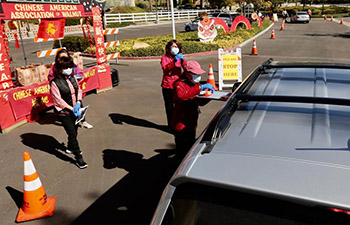 Drive-through celebration for Chinese Lunar New Year held in Walnut