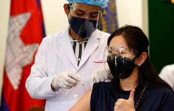 Cambodia starts rollout of China's Sinovac vaccine