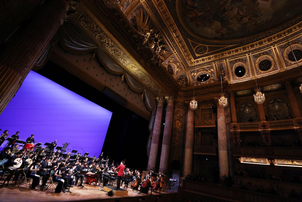 庆祝中法建交60周年暨中法文化旅游年开幕音乐会在巴黎举行