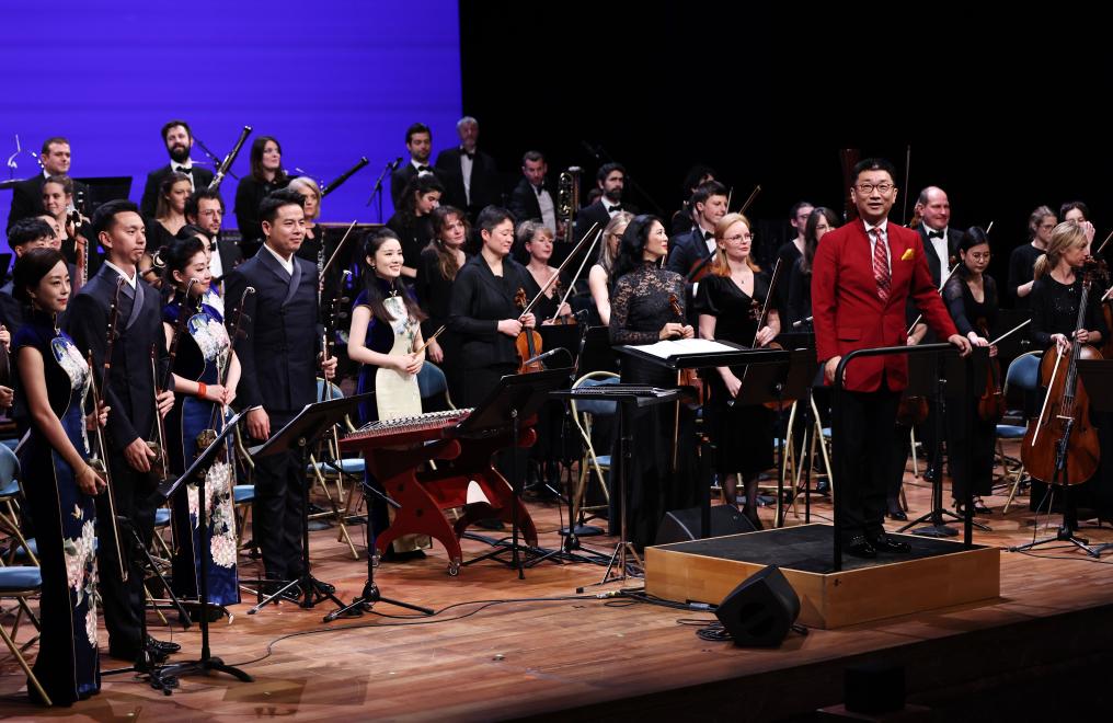 庆祝中法建交60周年暨中法文化旅游年开幕音乐会在巴黎举行