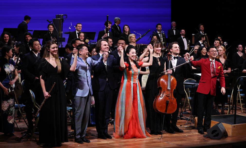 庆祝中法建交60周年暨中法文化旅游年开幕音乐会在巴黎举行